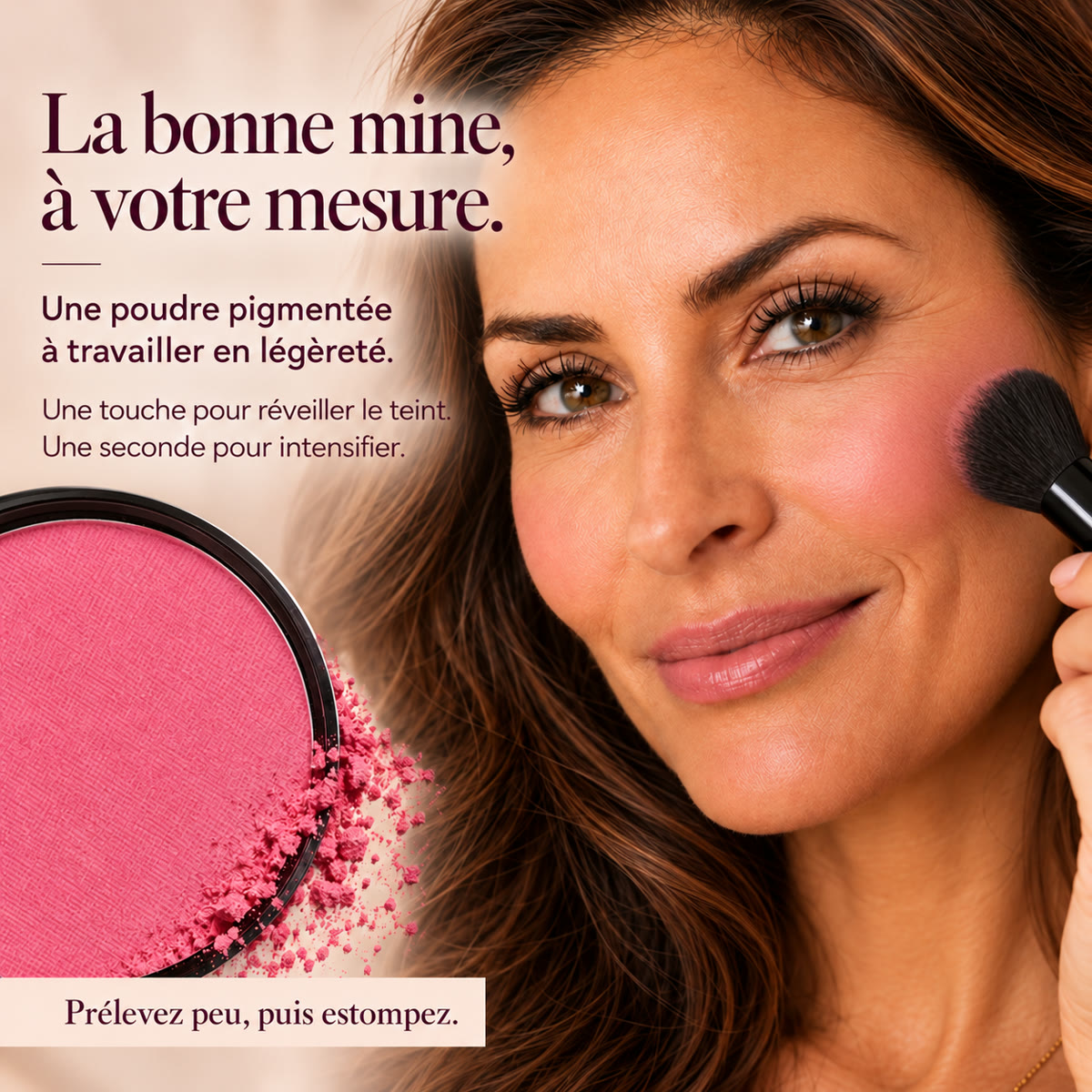BLUSH’MOI : une couleur modulable, de la touche légère à plus d’intensité